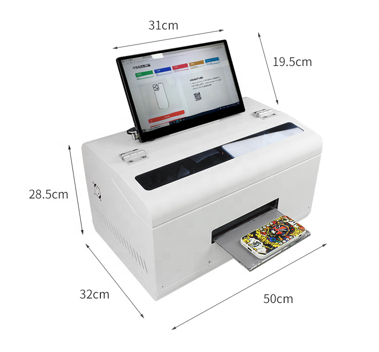 Format d'imprimante à plat UV MiniUV-A4