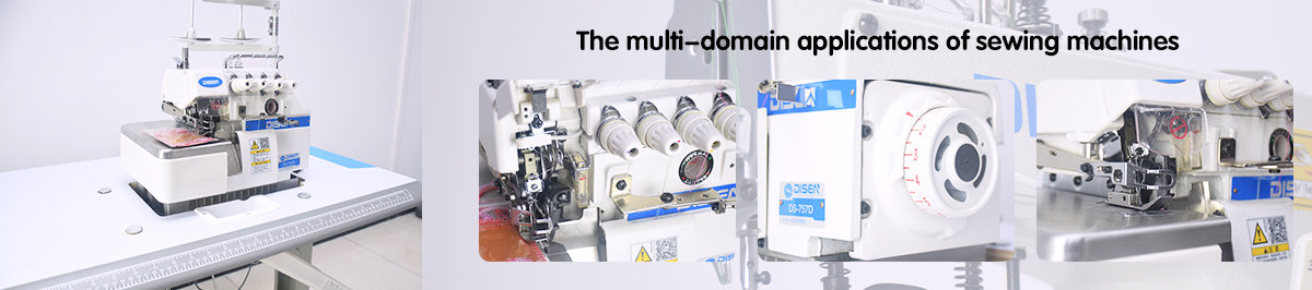 Les applications multi-domaines des machines &agrave; coudre