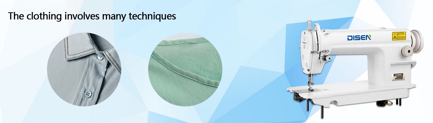 Les vêtements impliquent de nombreuses techniques
