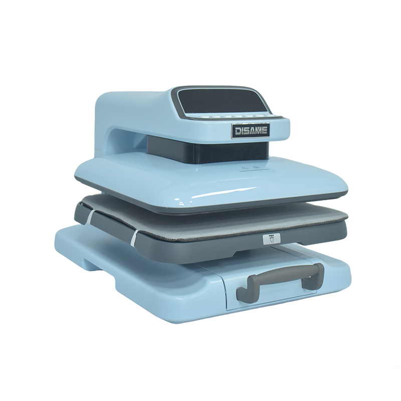 Machine de presse à chaud pour t-shirts entièrement automatique, 38x38CM, prix d'usine