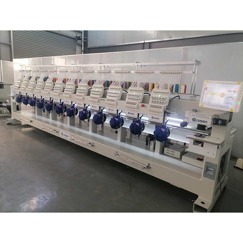 Machine de broderie multifonction professionnelle en gros professionnel 12 têtes