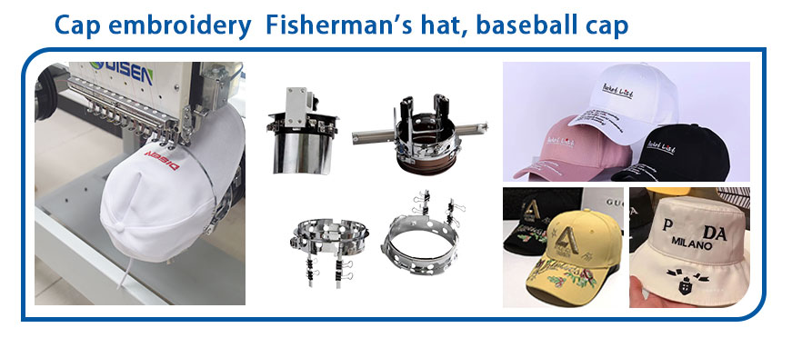 chapeau de pêcheur brodé, casquette de baseball