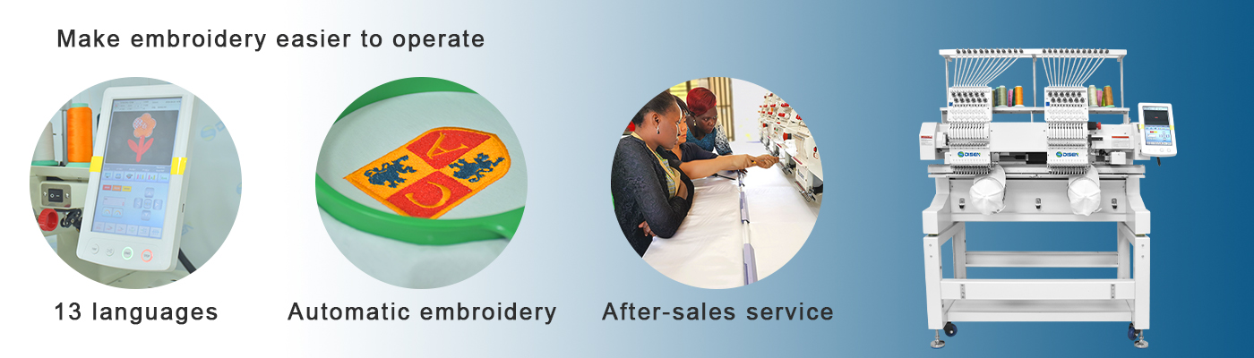 Rendre la broderie plus facile &agrave; utiliser