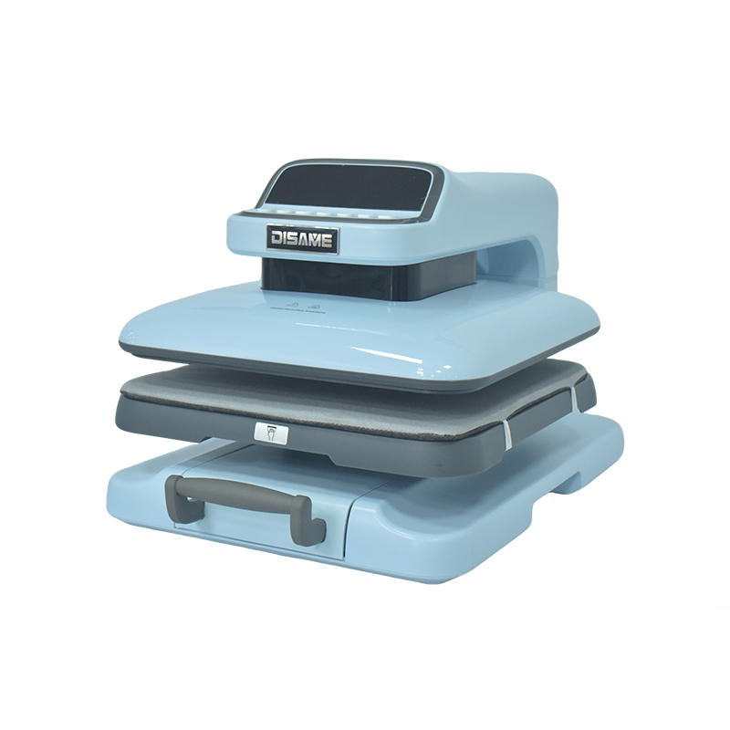 Machine de presse à chaud pour t-shirts entièrement automatique, 38x38CM, prix d'usine