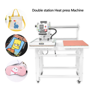 Machine de transfert de chaleur professionnelle, presse à chaleur pneumatique automatique, 40x60CM
