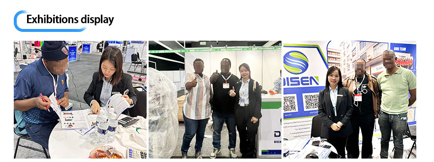 South Africa Exhibition, Photo avec les clients