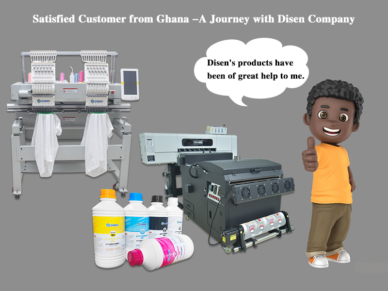 Client satisfait du Ghana - A Journey with Disen Company