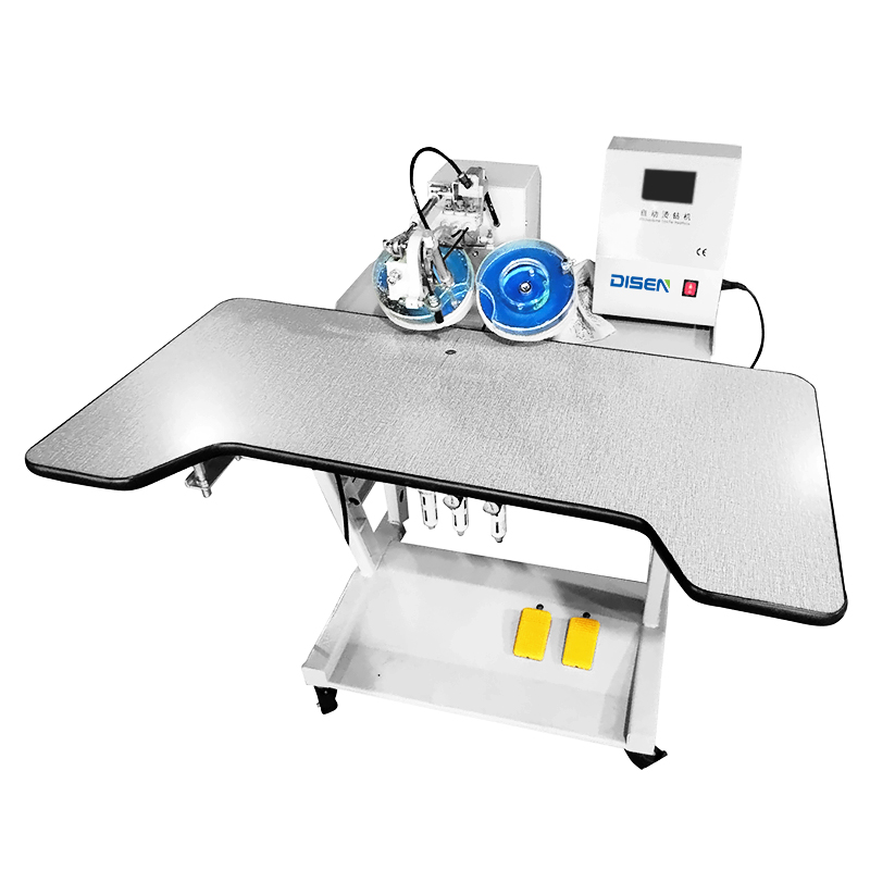 Machine semi-automatique de fixation à chaud de strass à ultrasons DS-S201, pour vêtements en tissu Textile