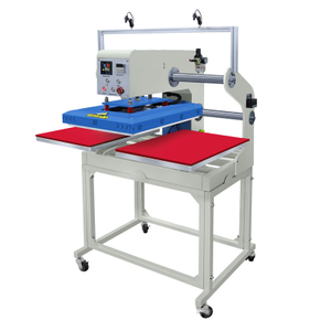 Machine pneumatique d'impression par transfert de chaleur à Double Station DS-7C, presse à chaud Double face pour T-shirt 40x60cm