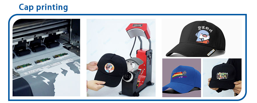 toile imprimante de casquette 