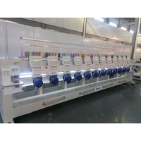 Machine de broderie multifonction professionnelle en gros professionnel 12 têtes