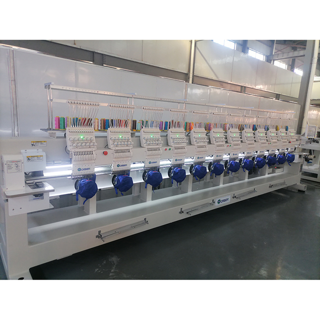 Machine de broderie multifonction professionnelle en gros professionnel 12 têtes
