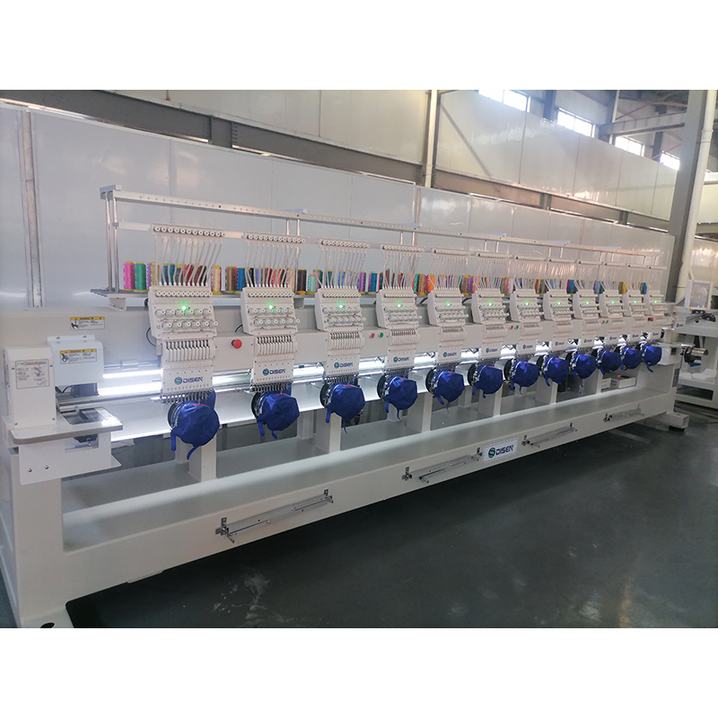 Machine de broderie multifonction professionnelle en gros professionnel 12 têtes