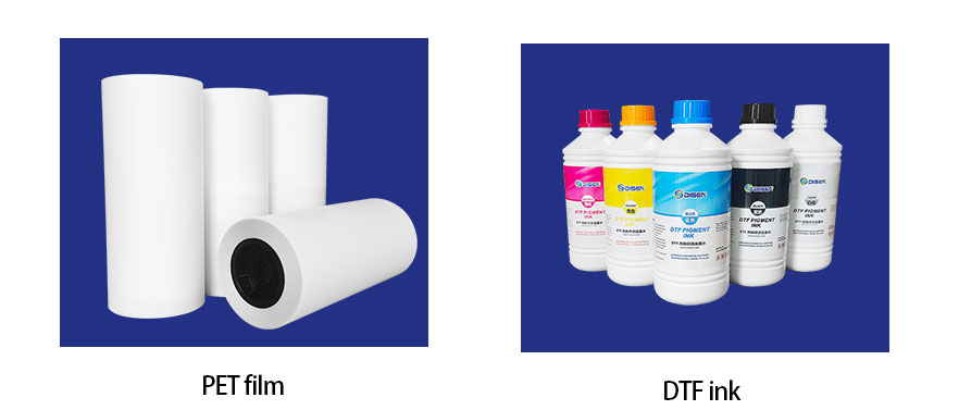 Film PET pour imprimante DTF 60 cm, encre DTF