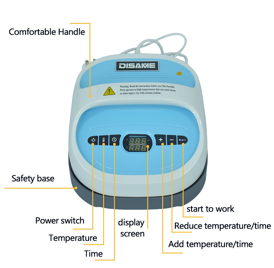 Affichage d&eacute;taill&eacute; de la machine de presse &agrave; chaud- 