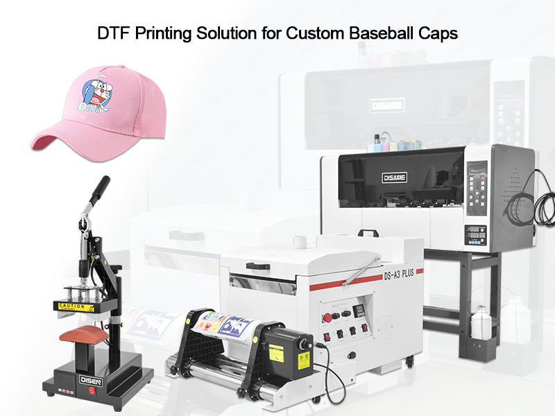 Solution d'impression DTF pour casquettes de baseball personnalisées