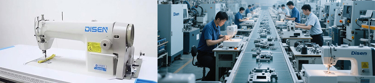 Ligne de production de la machine &agrave; coudre