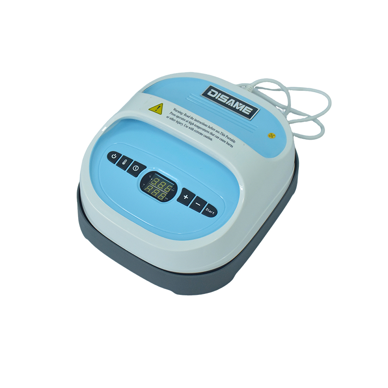 Machine de presse à chaud par Sublimation portative avec mini transfert de chaleur à base de sécurité pour t-shirt