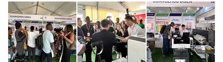 Record de Disen Company à l'exposition au Nigeria