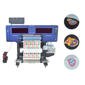 Imprimante UV DTF 60cm, impression d'étiquettes en cristal, impression 3D multicolore, prix d'usine