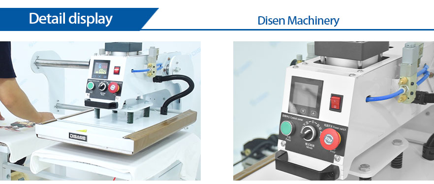 Machine de presse &agrave; chaud avec conversion de mode