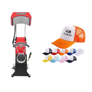 Machine d'impression automatique par sublimation de chapeau de presse à chaud 3 en 1