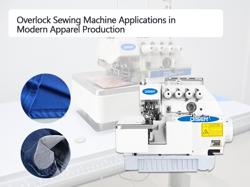 Applications des machines à coudre surjeteuses dans la production de vêtements modernes