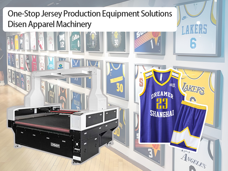 Solutions d'équipement de production de jersey à guichet unique | Machines pour vêtements Disen